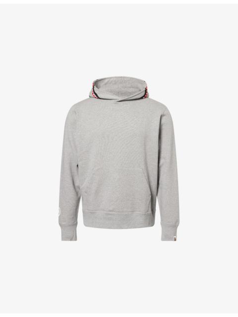 A BATHING APE® Shark Relaxed-Fit Cotton-Jersey Hoody
