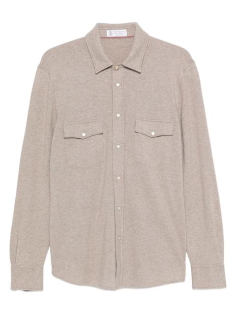 cashmere shirt jacket
