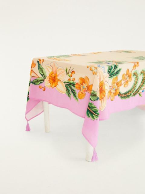 FARM RIO Multicolor Floral Nature Tablecloth