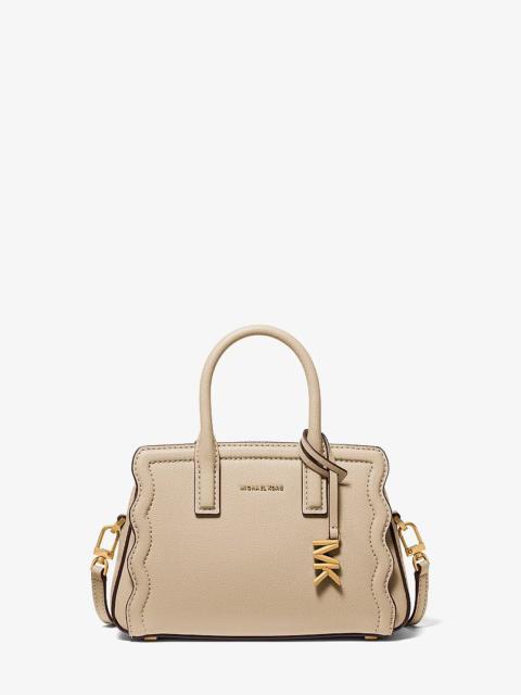 MICHAEL KORS Laila Extra-Small Pebbled Leather Convertible Crossbody Bag