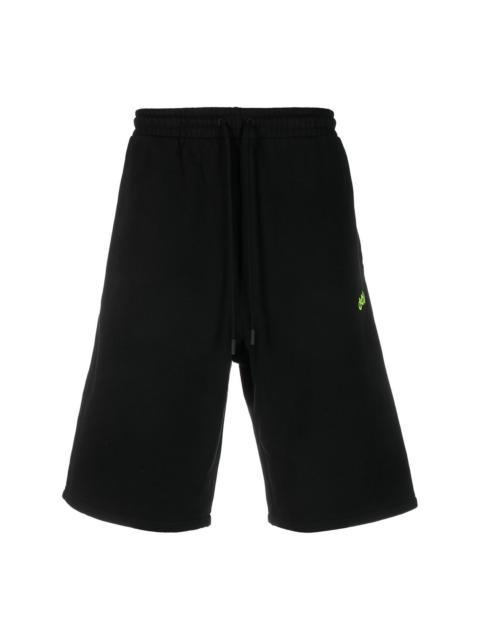 Arrows-print cotton shorts