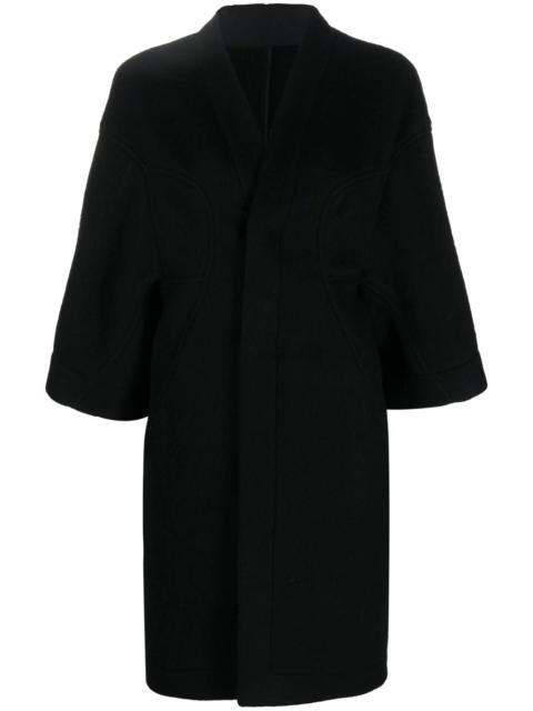 Rick Owens wool single-breasted coat