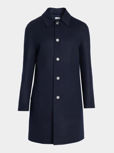 Burberry Men's Worthing Wool-Blend Car Coat