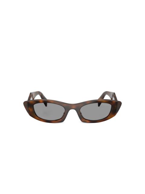 Prada cat-eye frame tinted sunglasses