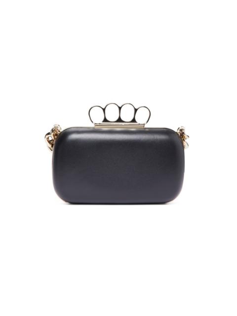 Alexander McQueen Four Ring clutch bag