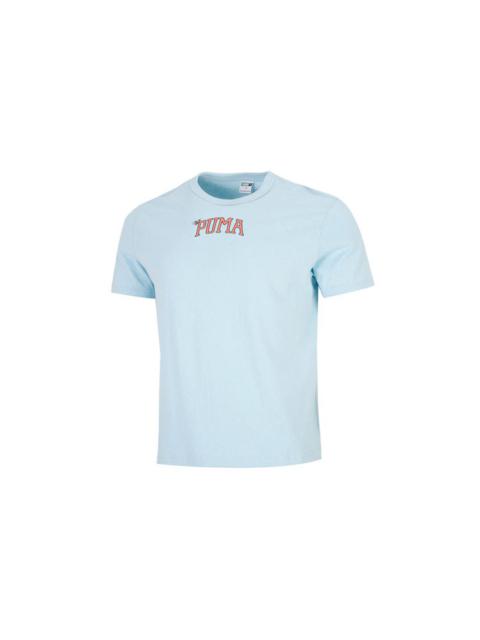 PUMA PUMA Downtown Graphic Tee 'Blue' 535400-18