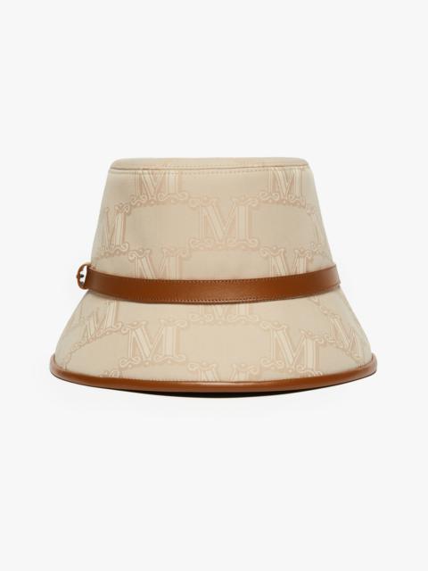 Max Mara Jacquard cotton bucket hat