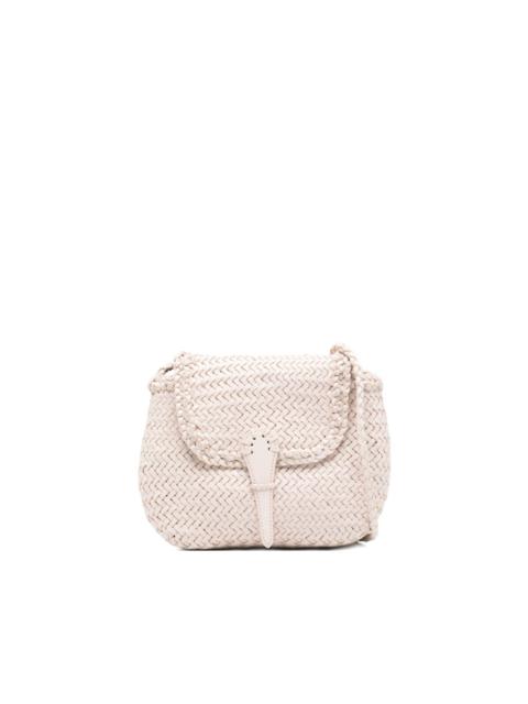 DRAGON DIFFUSION mini City woven cross body bag