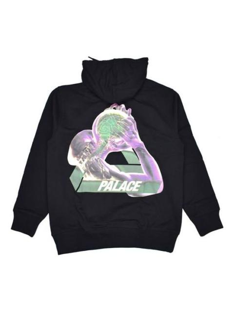 PALACE PALACE Transparent Character Logo Printing Unisex Black P18HD036