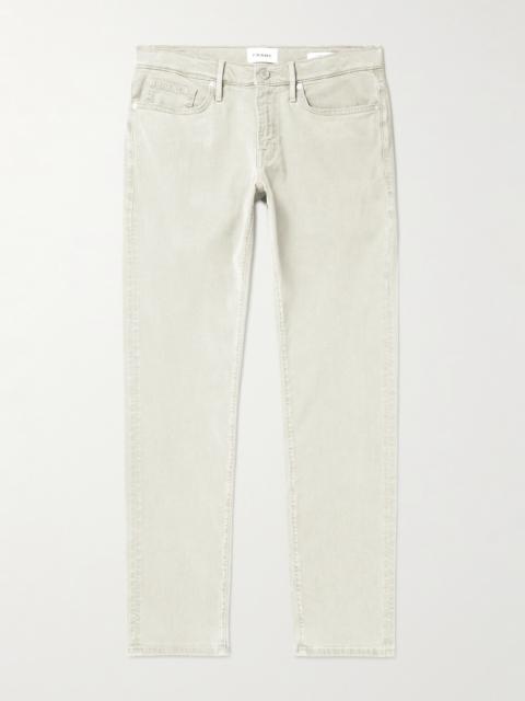 FRAME L'Homme Slim-Fit Stretch Lyocell-Blend Trousers