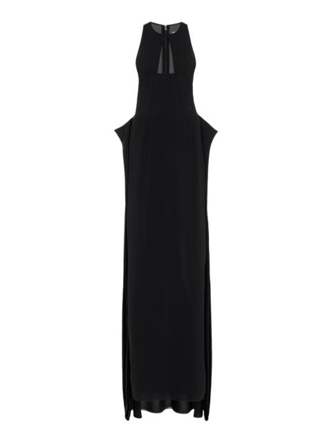 16ARLINGTON Anafri Georgette Gown black