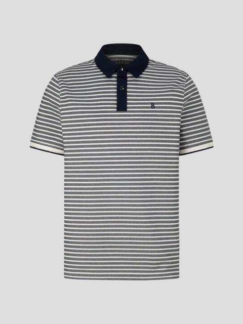 Timo Polo shirt in Navy blue/White