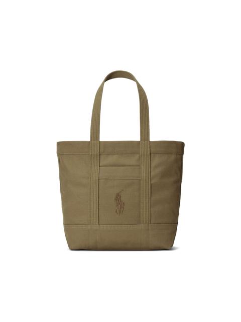 Polo Ralph Lauren logo-appliqué tote bag