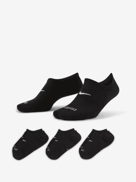 Nike Everyday Plus Cushioned Women's Training Footie Socks (3 Pairs)