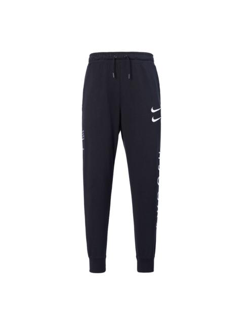 Nike Nike Sportswear Swoosh Logo Tracksuit Bottoms Men Black CU3932-010