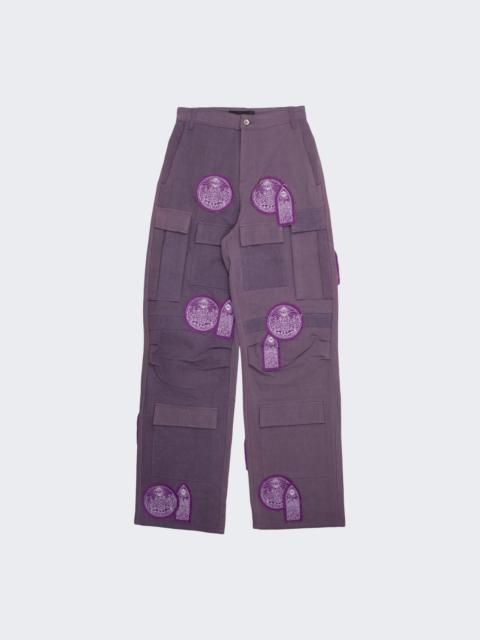 WHO DECIDES WAR Dual Patch Pocket Pant Violet
