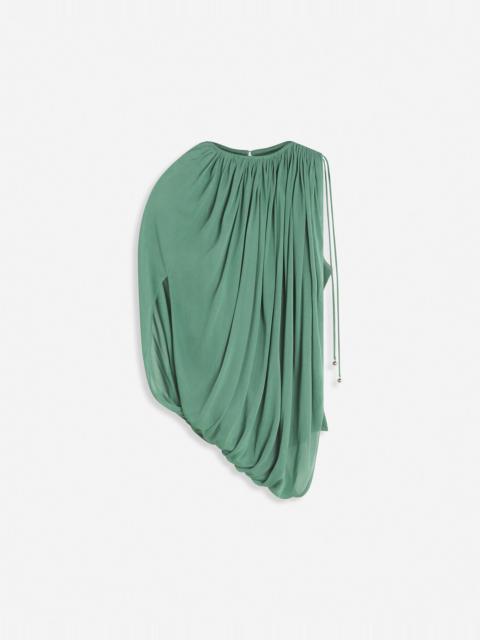 Lanvin DRAPED JERSEY TOP