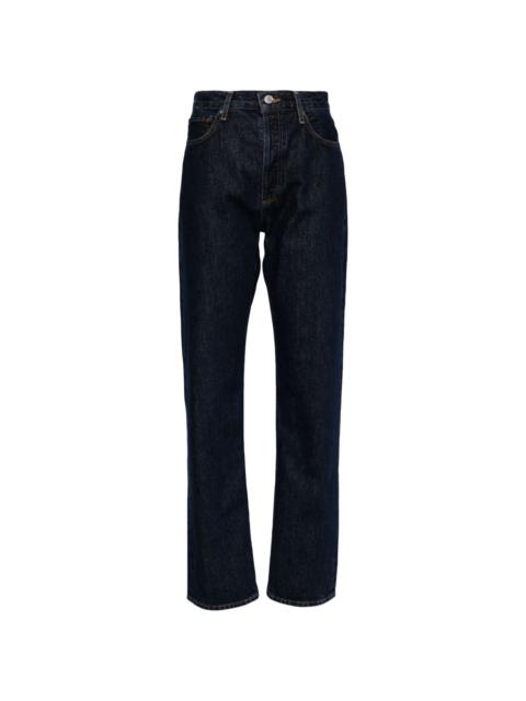 AGOLDE five-pocket straight-leg jeans
