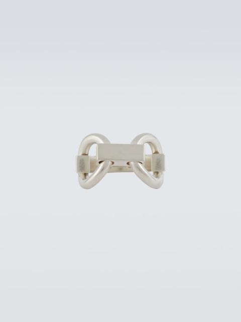 Jil Sander Chain-link sterling silver ring