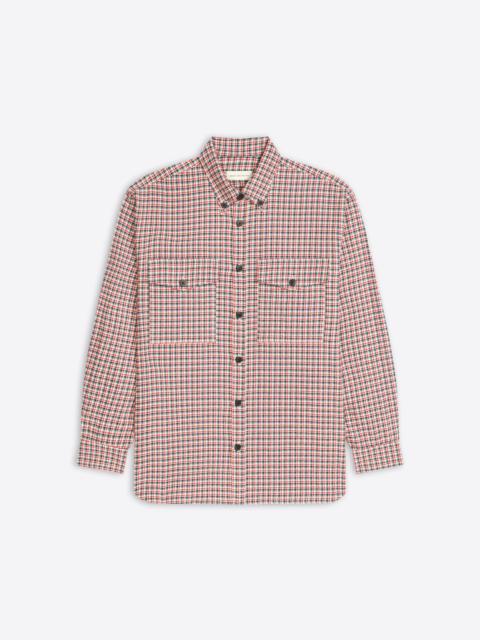 Dries Van Noten LOOSE FLANNEL SHIRT