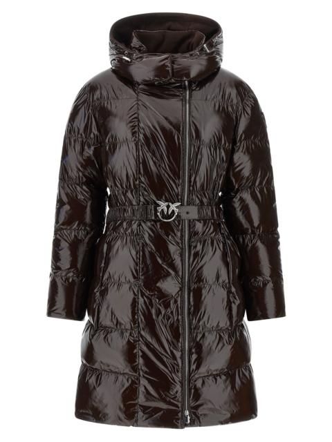 PINKO 'Love Birds' Buckle Down Jacket