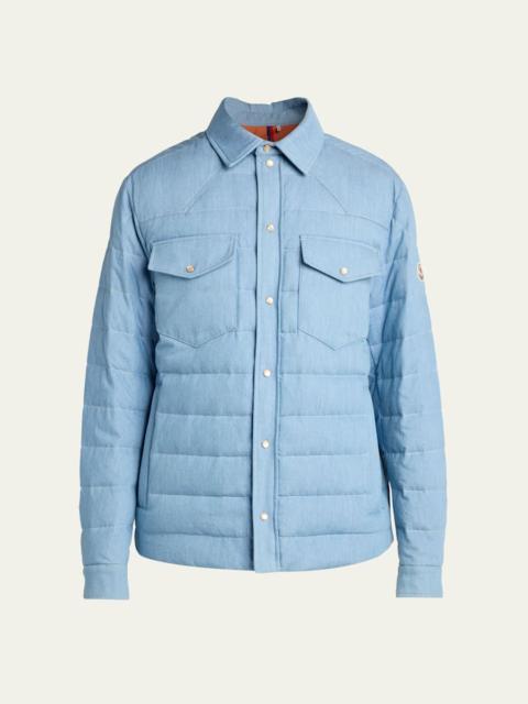 Moncler Grenoble Men's Cotton Down Jacket
