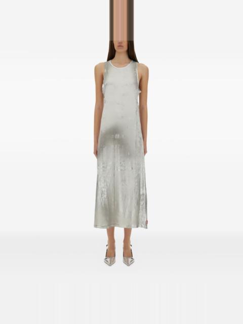 sleeveless slip dress