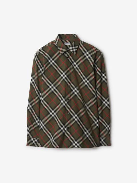 Burberry Relaxed Fit Check Cotton Shirt | REVERSIBLE