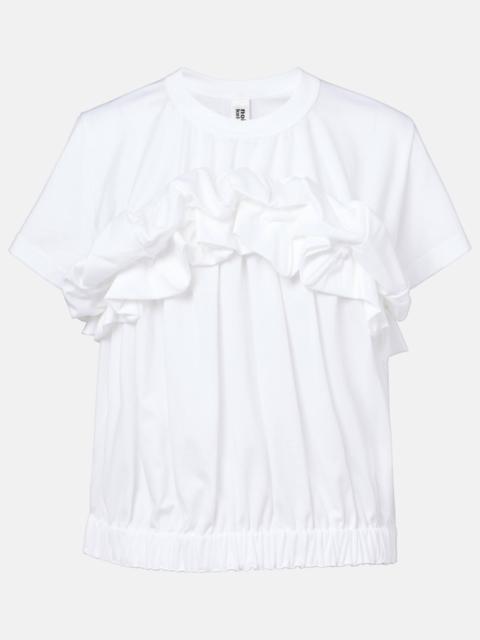 Noir Kei Ninomiya Ruffled cotton top