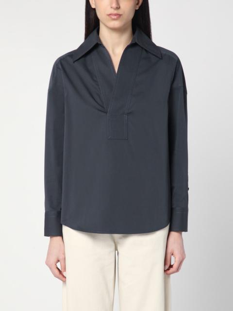 Bottega Veneta Grey cotton and silk shirt