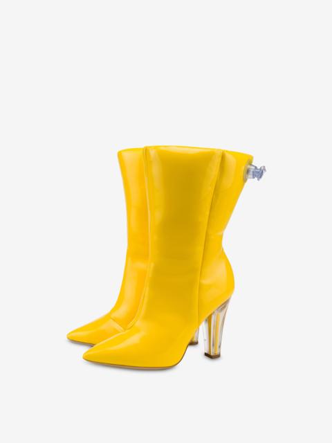 Moschino INFLATABLE EFFECT ANKLE BOOTS