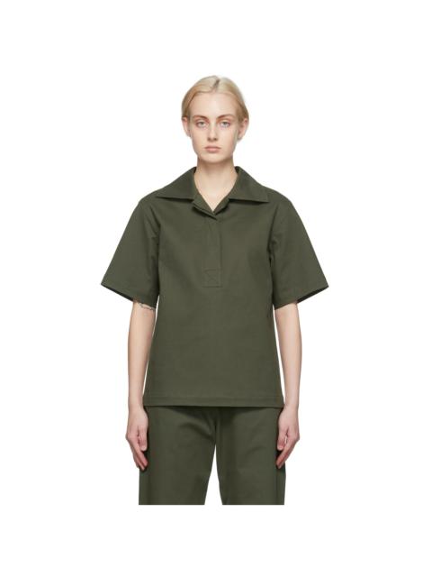 ARCH THE Green Canvas Polo
