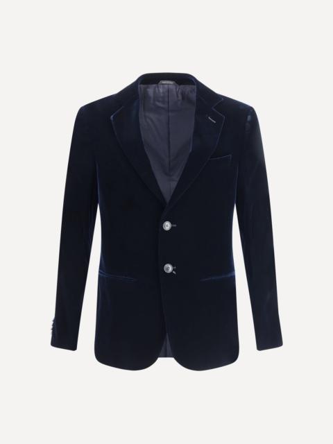 GIORGIO ARMANI Icon George velvet Jacket