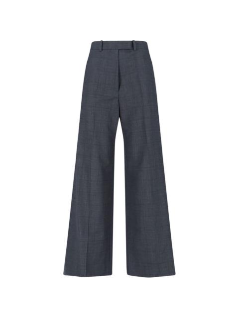 The Frankie Shop Brickell plaid trousers