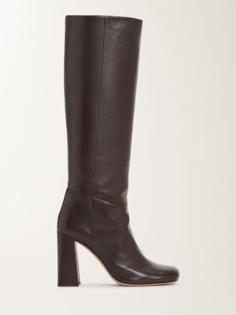 FABIANA FILIPPI Nappa leather heeled high boots