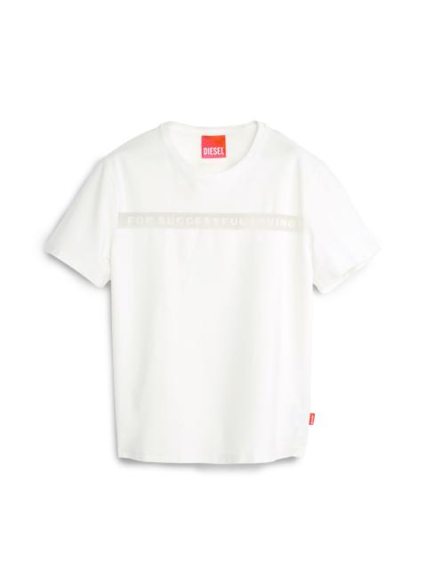Diesel T-SHIRT WITH FOR SUCCESSFUL LOVING LOGO