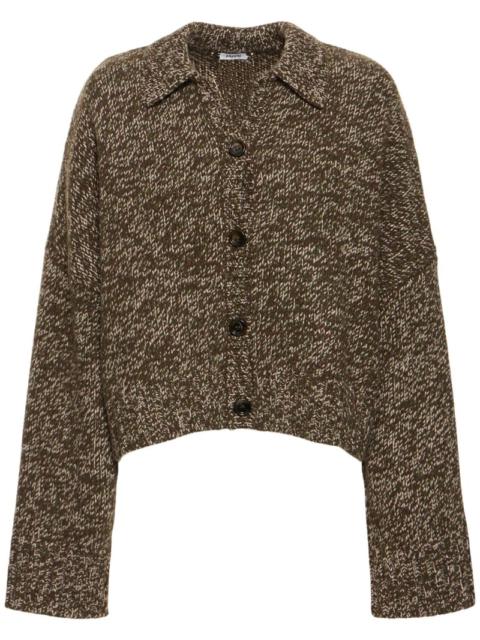 Aspesi Wool blend knit cardigan