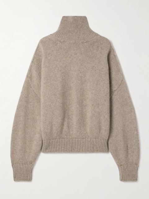 KHAITE Willem Cashmere Turtleneck Sweater