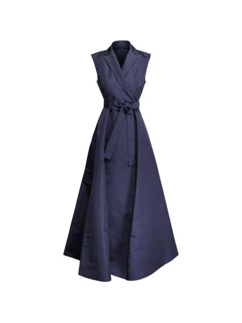 CAROLINA HERRERA belted sleeveless dress