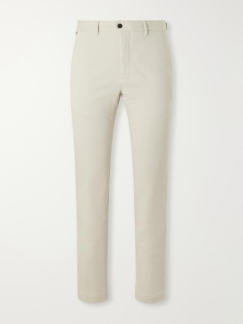 SLOWEAR Straight-Leg Cotton-Blend Twill Trousers