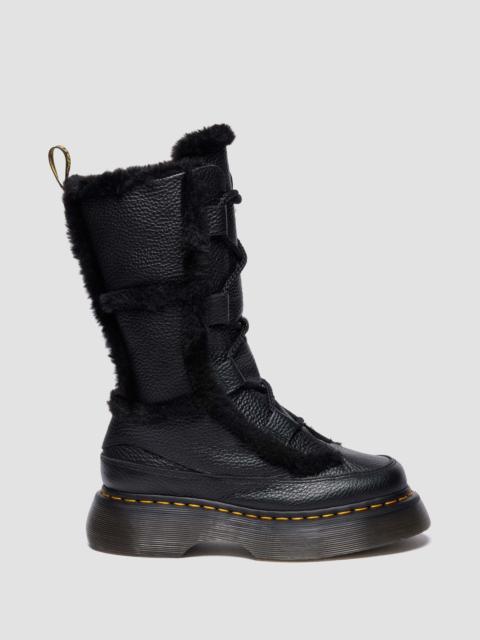 BUZZ LACE WL Faux Fur Lined Milled Nappa Leather Lace Up Boots