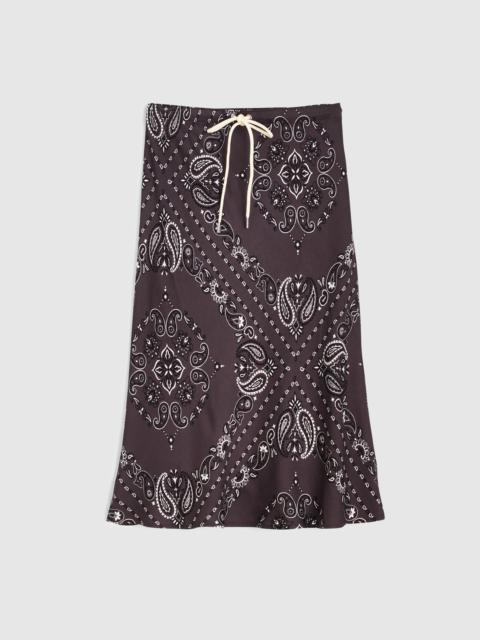 Madewell Drawstring Midi Skirt