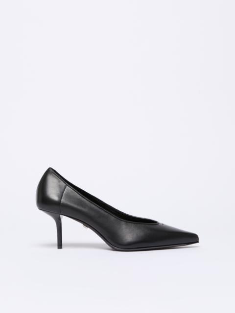 Max Mara SOFTPUMP Nappa leather court shoes