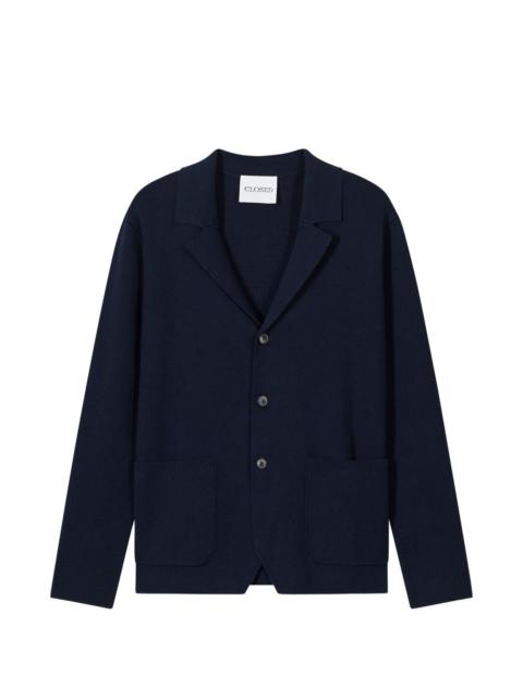 CLOSED single-breasted knitted blazer