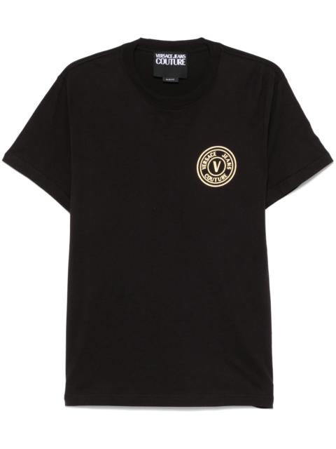 VERSACE JEANS COUTURE Logo-print T-shirt