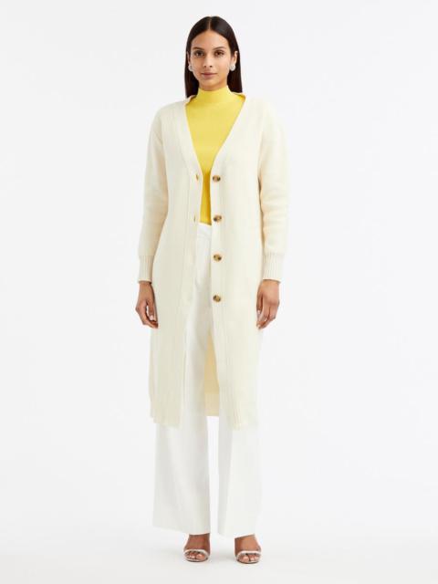 Oscar de la Renta CASHMERE LONG CARDIGAN