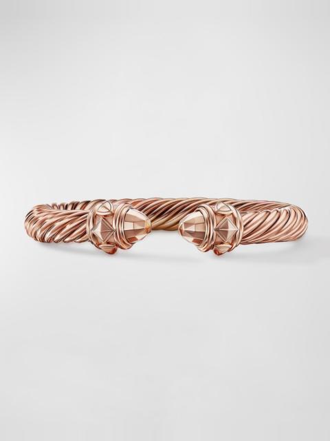 DAVID YURMAN Renaissance Cable Bracelet in 18K Rose Gold, 9mm