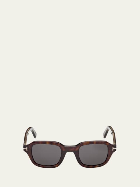 TOM FORD Men's Icon 46mm Square Sunglasses