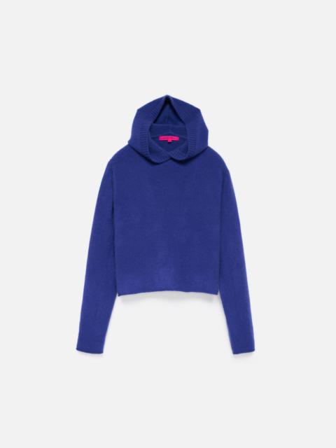 The Elder Statesman WOMEN'S RAW HEM HOODIE