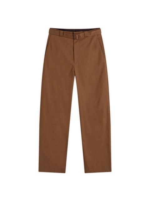 Dries Van Noten Paulsons Cotton Twill Belted Trousres